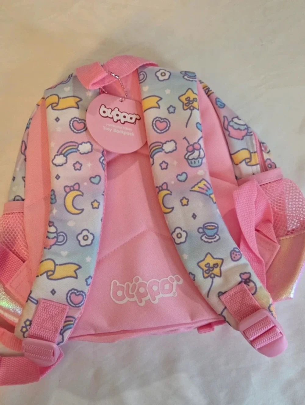 Blippo Kawaii Pink Mini Backpack Harajuku Y2K Decora Pastel Cute Bag